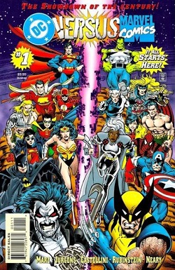DC VS. Marvel Comic Book