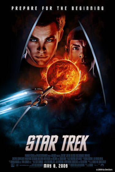 Star Trek Movie Poster 2009