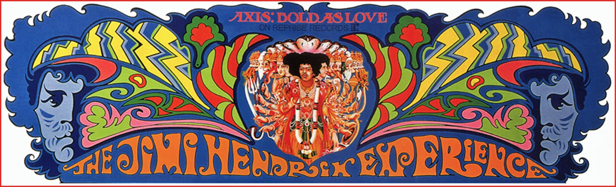 Jimi Hendrix Axis Bold as Love Banner
