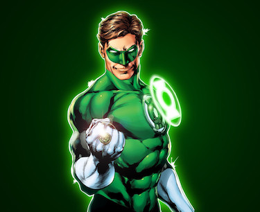 Green Lantern Glowing Ring