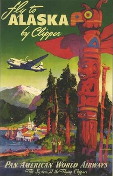 Alaska Poster Pan Am