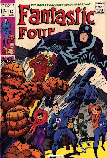 Fantastic 4 Comic Book Cover