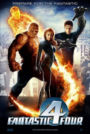 Fantastic Four Movie Poster from 2005