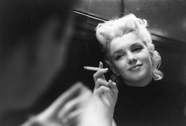 Marilyn Smoking in NYC 