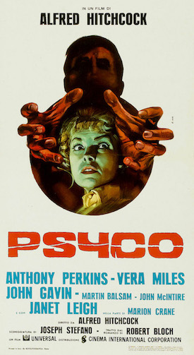 Psycho Italian Movie Poster