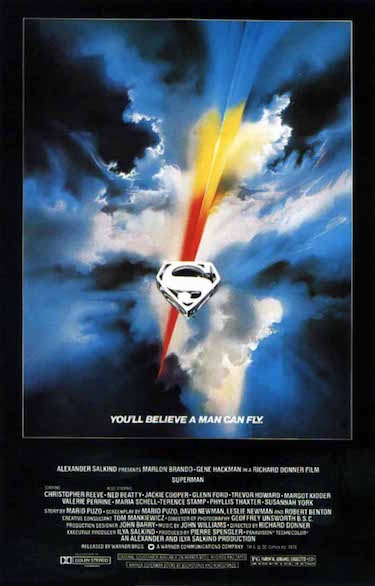 Superman The Movie Original Poster