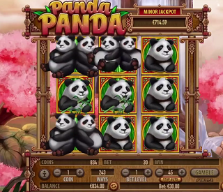 Panda Panda Slots Reels