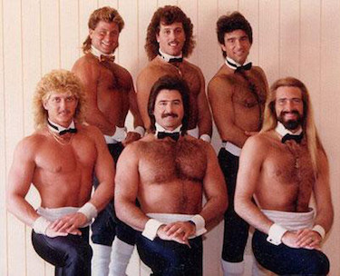 Chippendales Dancers 1980s
