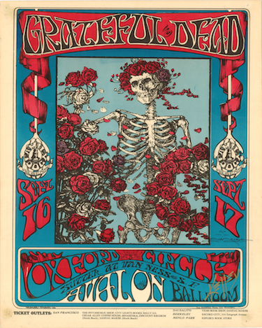 Grateful Dead Tour Poster